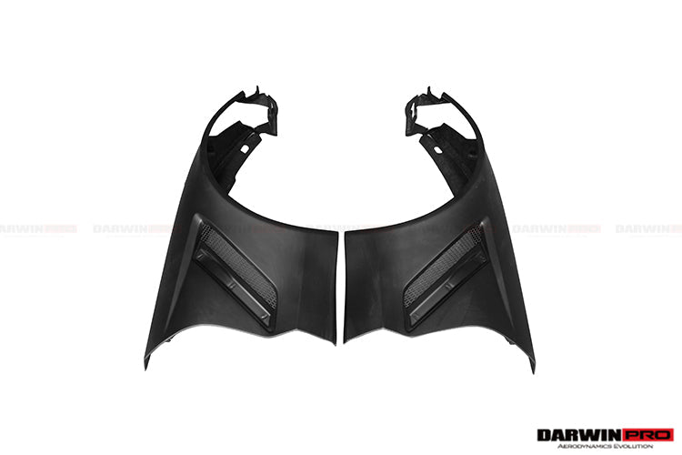 2012-2014 Mercedes Benz W204 C Class Coupe DP Style Carbon Fiber Side Skirts Under Board - DarwinPRO Aerodynamics