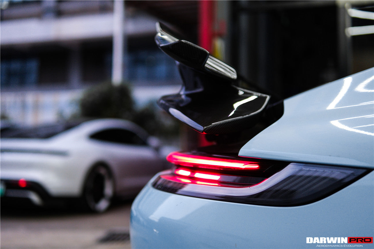 2019-2023 Porsche 911 992 Targa / Cabriolet BKSSII Style Trunk Wing - DarwinPRO Aerodynamics