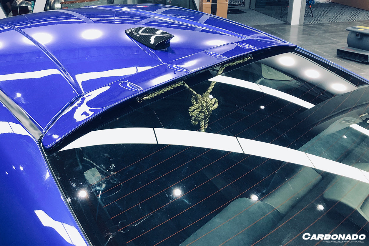 2012-2021 SCION FRS/ SUBARU BRZ AMN Style Roof Spoiler - Carbonado
