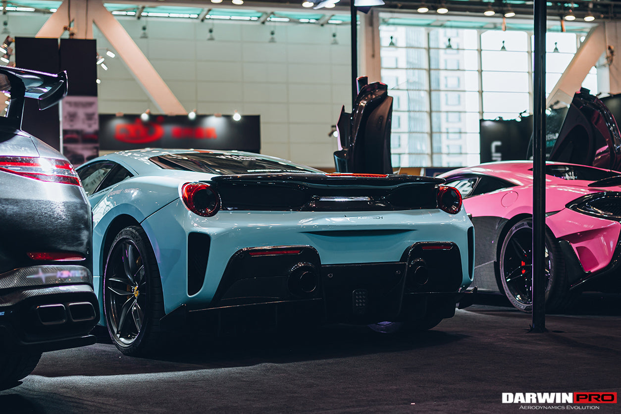 2015-2020 Ferrari 488 GTB/Spyder Pista Style Auto Full Body Kit - DarwinPRO Aerodynamics