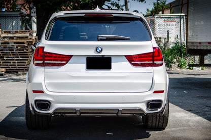 2014-2018 BMW X5 F15 MP Style Carbon Fiber Rear Lip (MT ONLY) - Carbonado