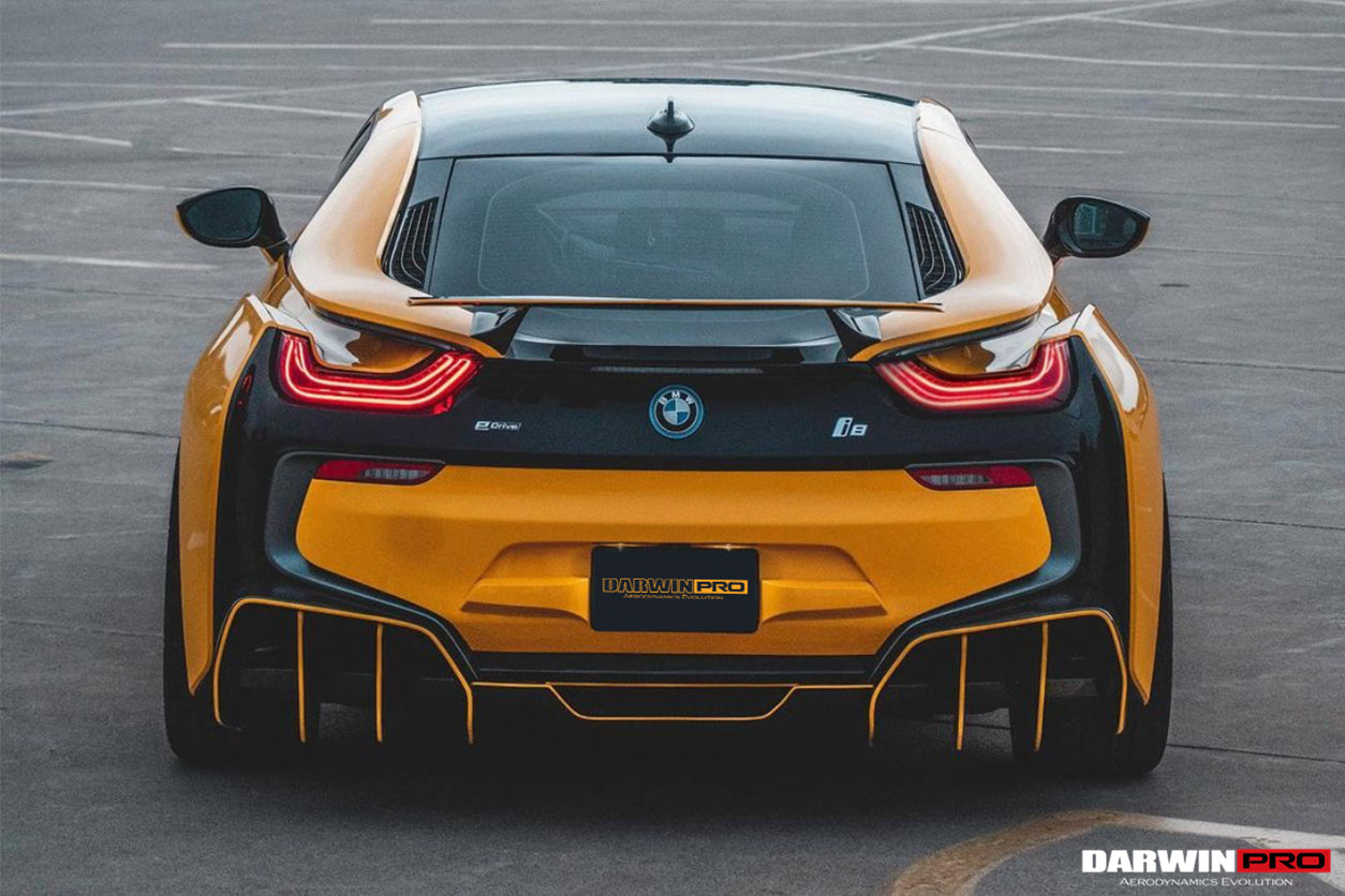 2014-2018 BMW i8 BZK Carbon Fiber Rear Diffuser? - DarwinPRO Aerodynamics