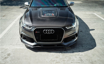 2013-2018 Audi A6 S6 RS6 BKSS Style Carbon Fiber Hood - DarwinPRO Aerodynamics
