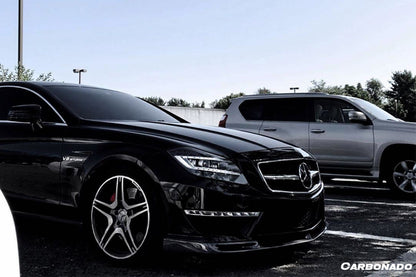 2011-2015 Mercedes Benz CLS63 AMG W218 VS Style Front Lip - Carbonado