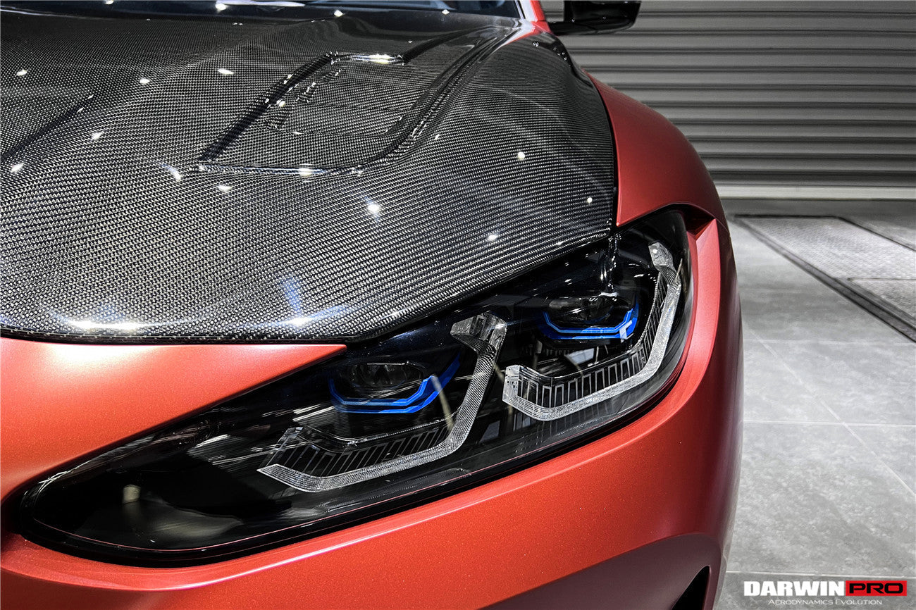 2021-UP BMW M3 G80 G81 M4 G82/G83 BKSSII Style Carbon Fiber Hood - DarwinPRO Aerodynamics