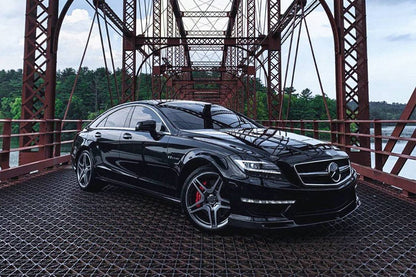 2011-2015 Mercedes Benz CLS63 AMG W218 VS Style Front Lip - Carbonado