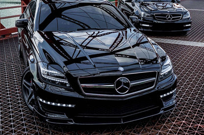 2011-2015 Mercedes Benz CLS63 AMG W218 VS Style Front Lip - Carbonado