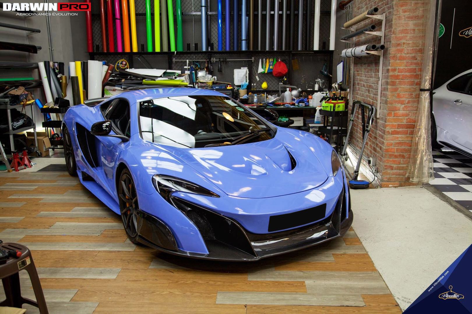 2014-2017 McLaren 650S P1 Style Carbon Fiber Hood - DarwinPRO Aerodynamics
