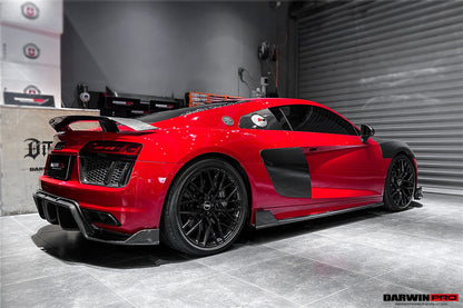 2016-2023 Audi R8 GEN2/GEN3 Coupe ONLY GT Style Carbon Fiber Trunk Wing - DarwinPRO Aerodynamics