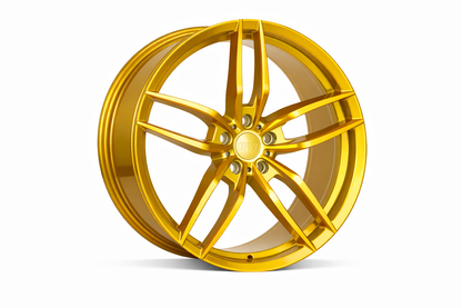 E524 Special Gold 20in Staggered Set 8.5 ET35 / 9.5 ET35 5.114 (4 Wheels)