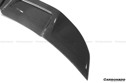 2018-2022 BMW 8 Series G14 Convertible IMP Style Carbon Fiber Spoiler Wing - Carbonado Aero