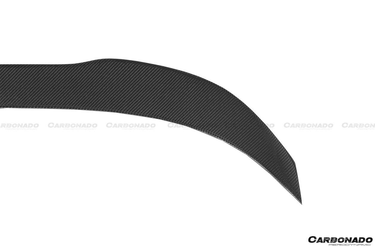 2018-2022 BMW 8 Series G14 Convertible IMP Style Carbon Fiber Trunk Spoiler Wing - Carbonado Aero