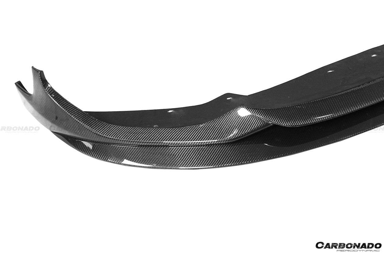 2018-2022 BMW 8 Series G14 Convertible/G15 Coupe/G16 4DR-Gran Coupe 840/850 IMP Style Carbon Fiber Front Lip - Carbonado Aero