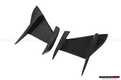2018-2022 BMW 8 Series G14 Convertible/G15 Coupe/G16 4DR-Gran Coupe 840/850 IMP Performance Carbon Fiber Front Bumper Canards - DarwinPRO Aerodynamics