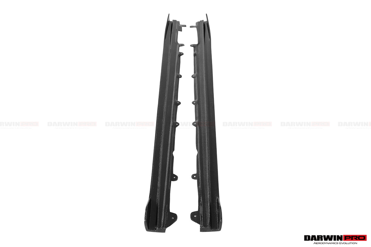 2018-2022 BMW 8 Series G14 Convertible/G15 Coupe IMP Performance Carbon Fiber Side Skirts (Add On) - DarwinPRO Aerodynamics