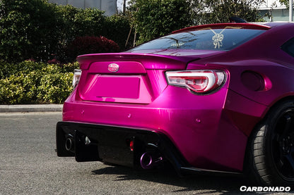 2012-2021 SCION FRS/ SUBARU BRZ AMN Style Rear Diffuser - Carbonado