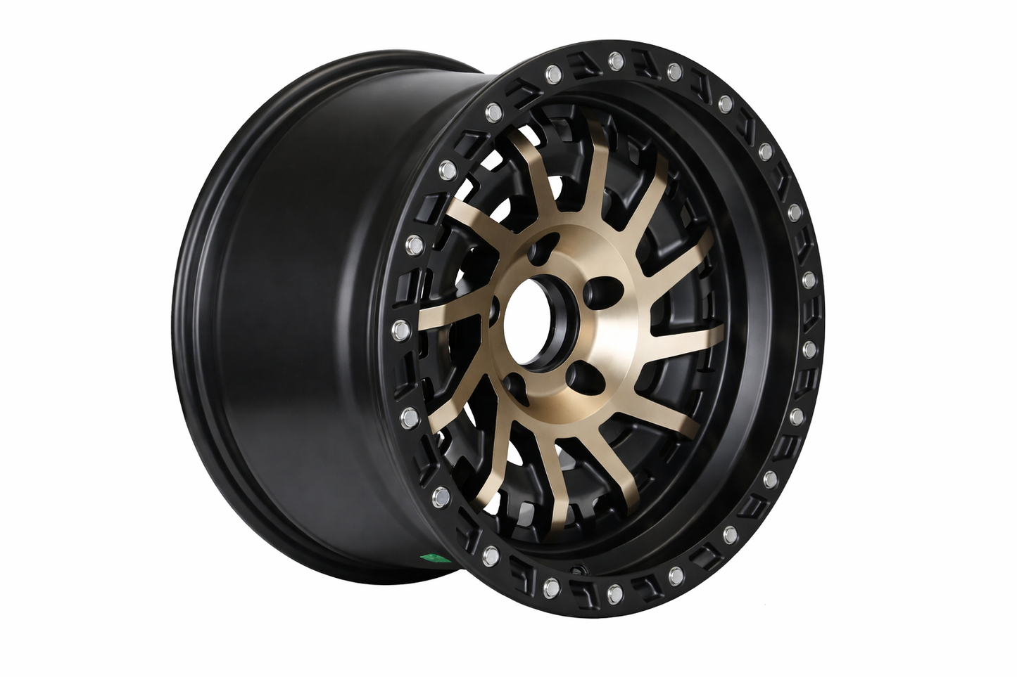 E9001 Satin Black + Bronze 17x9 ET0 6.139 – (Square Set of 4)
