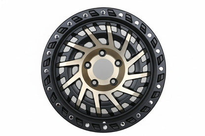 E9001 Satin Black + Bronze 17x9 ET0 6.139 – (Square Set of 4)