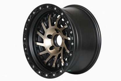 E9001 Satin Black + Bronze 17x9 ET0 6.139 – (Square Set of 4)