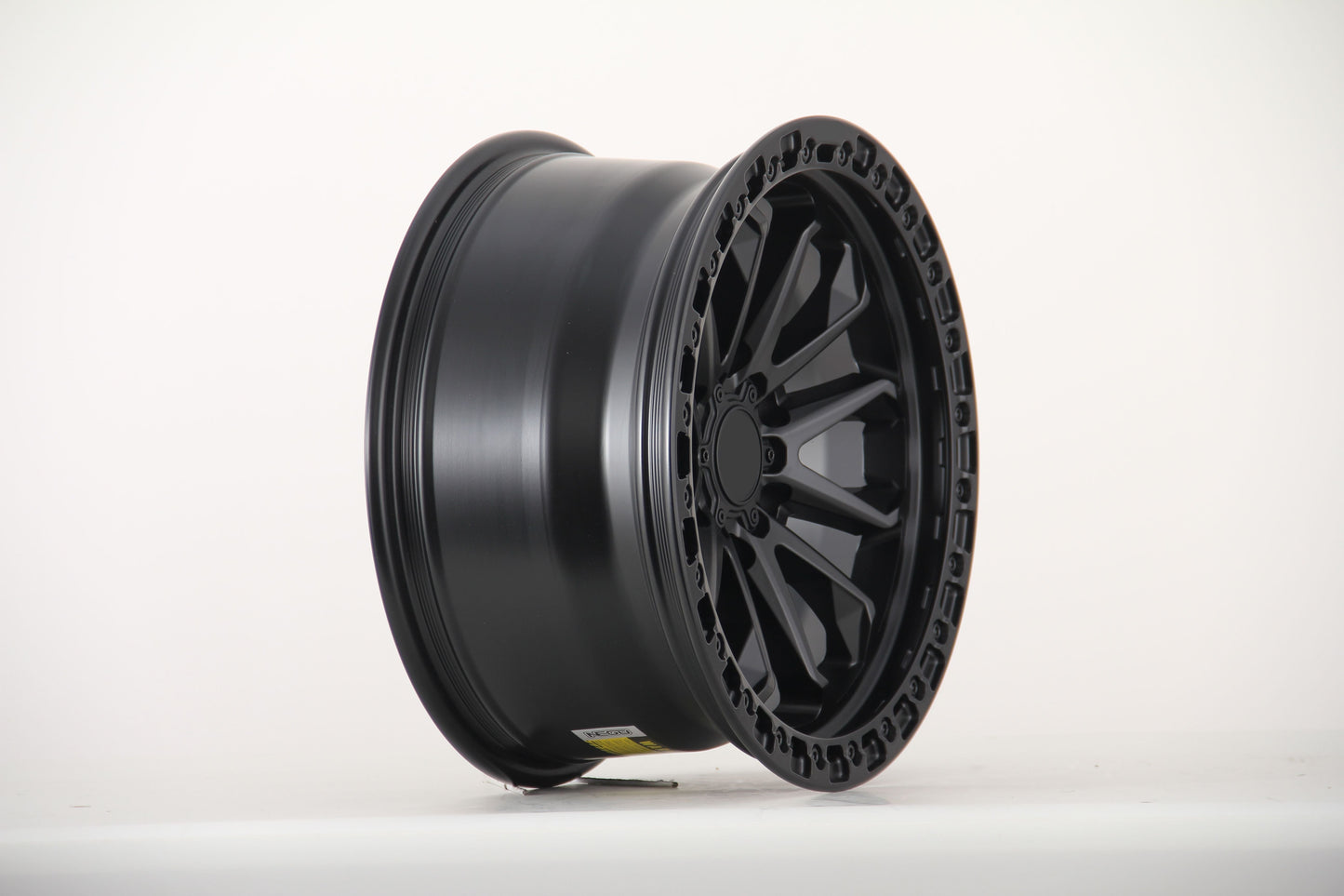 E9101 Satin Black 18x8.5 ET0 6.139 – (Square Set of 4)