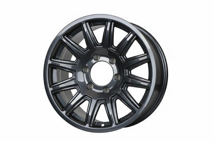 E910 Dark Gunmetal 17x8 ET0 6.139 – (Square Set of 4)