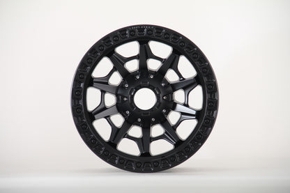 E918 Satin Black 18x9 ET18 6.135.139 – (Square Set of 4)