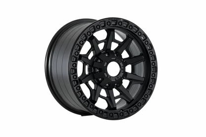 E918 Satin Black 18x9 ET18 6.135.139 – (Square Set of 4)