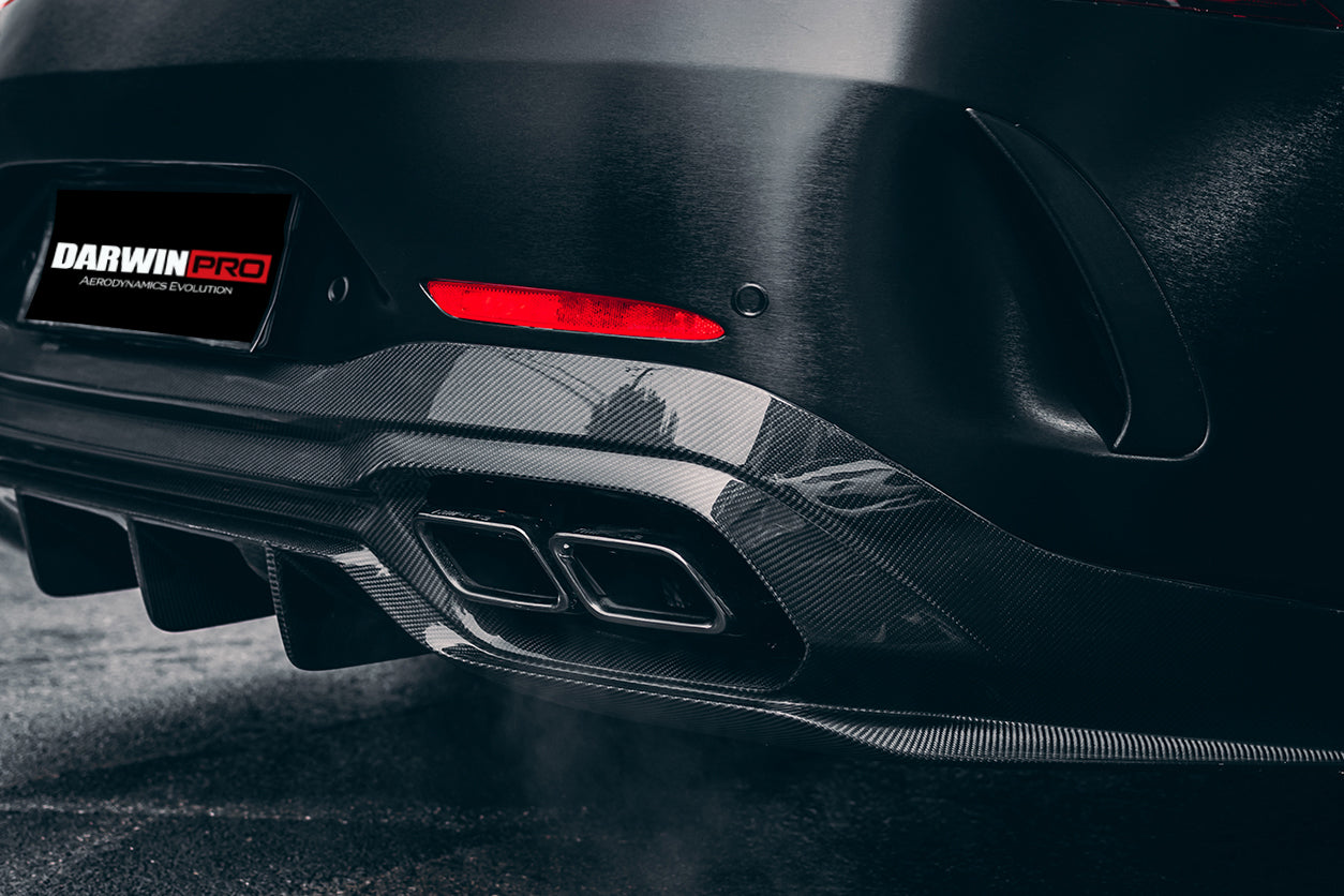 2019+ Mercedes Benz AMG GT63/S 4Door Coupe X290 IMP Performance Rear Diffuser - DarwinPRO Aerodynamics