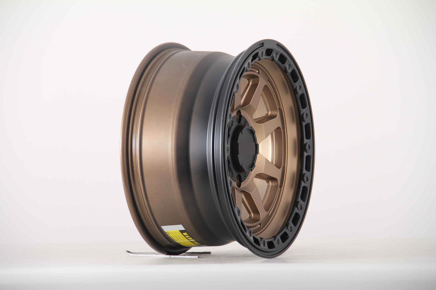 E920 Satin Bronze Spoke Black Lip 17x8.5 ET0 6.139 - Square Set (4 Wheels)