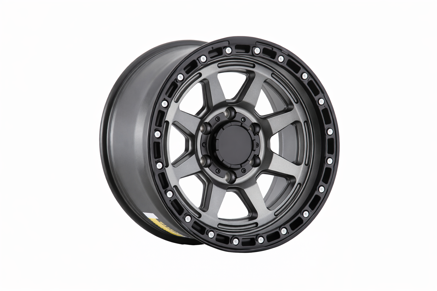 E920 Satin Gunmetal Satin Black Li 17x8.5 ET0 6.139 - Square Set (4 Wheels)