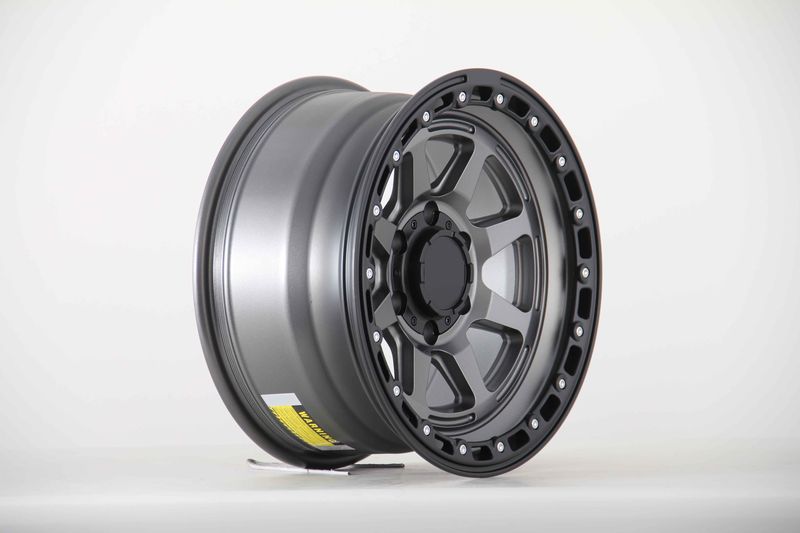E920 Satin Gunmetal Satin Black Li 17x8.5 ET0 6.139 - Square Set (4 Wheels)
