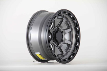 E920 Satin Gunmetal Satin Black Li 17x8.5 ET0 6.139 - Square Set (4 Wheels)