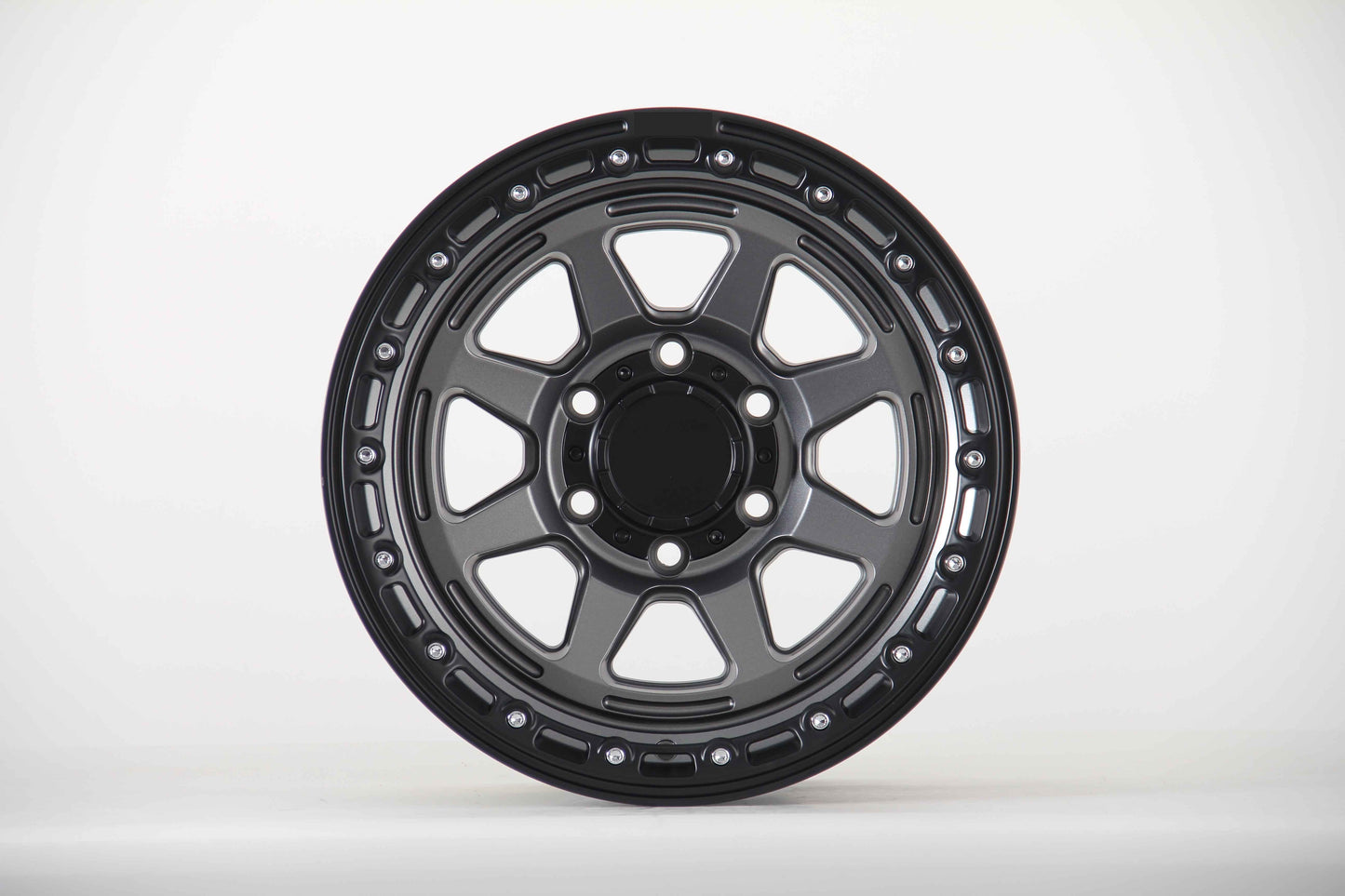 E920 Satin Gunmetal Satin Black Li 17x8.5 ET0 6.139 - Square Set (4 Wheels)