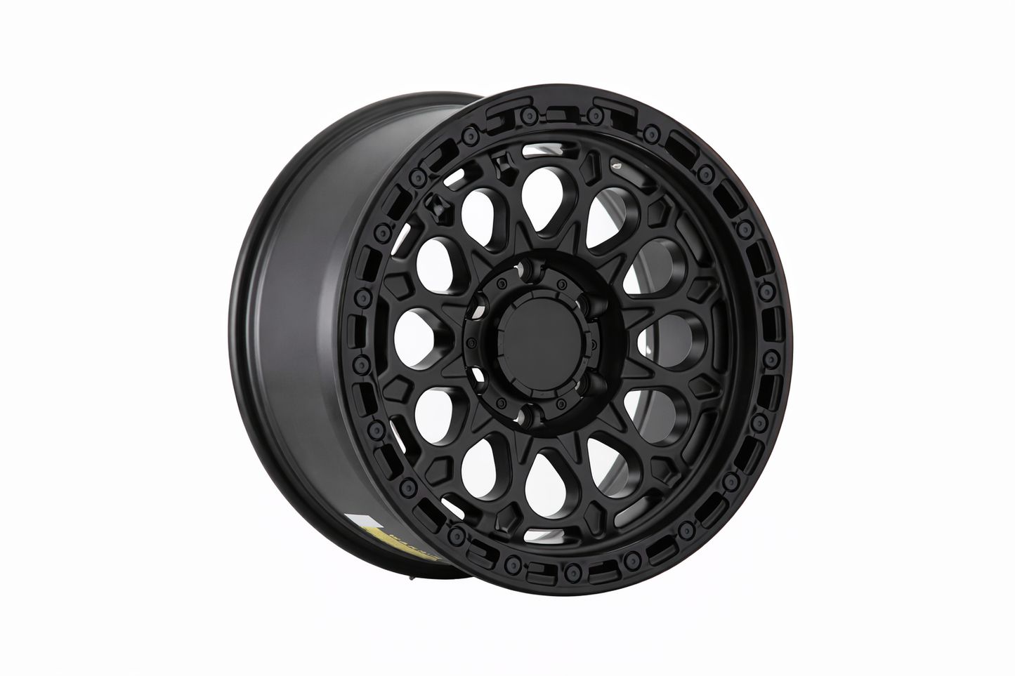 E921 Satin Black 17x8.5 ET0 6.139 - Square Set (4 Wheels)