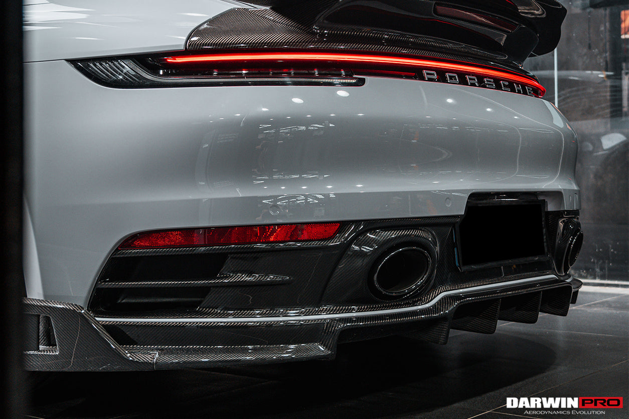 2019-2023 Porsche 911 992 Carrera S/4/4S/Targa/Cabriolet OE Style Rear Diffuser - DarwinPRO Aerodynamics