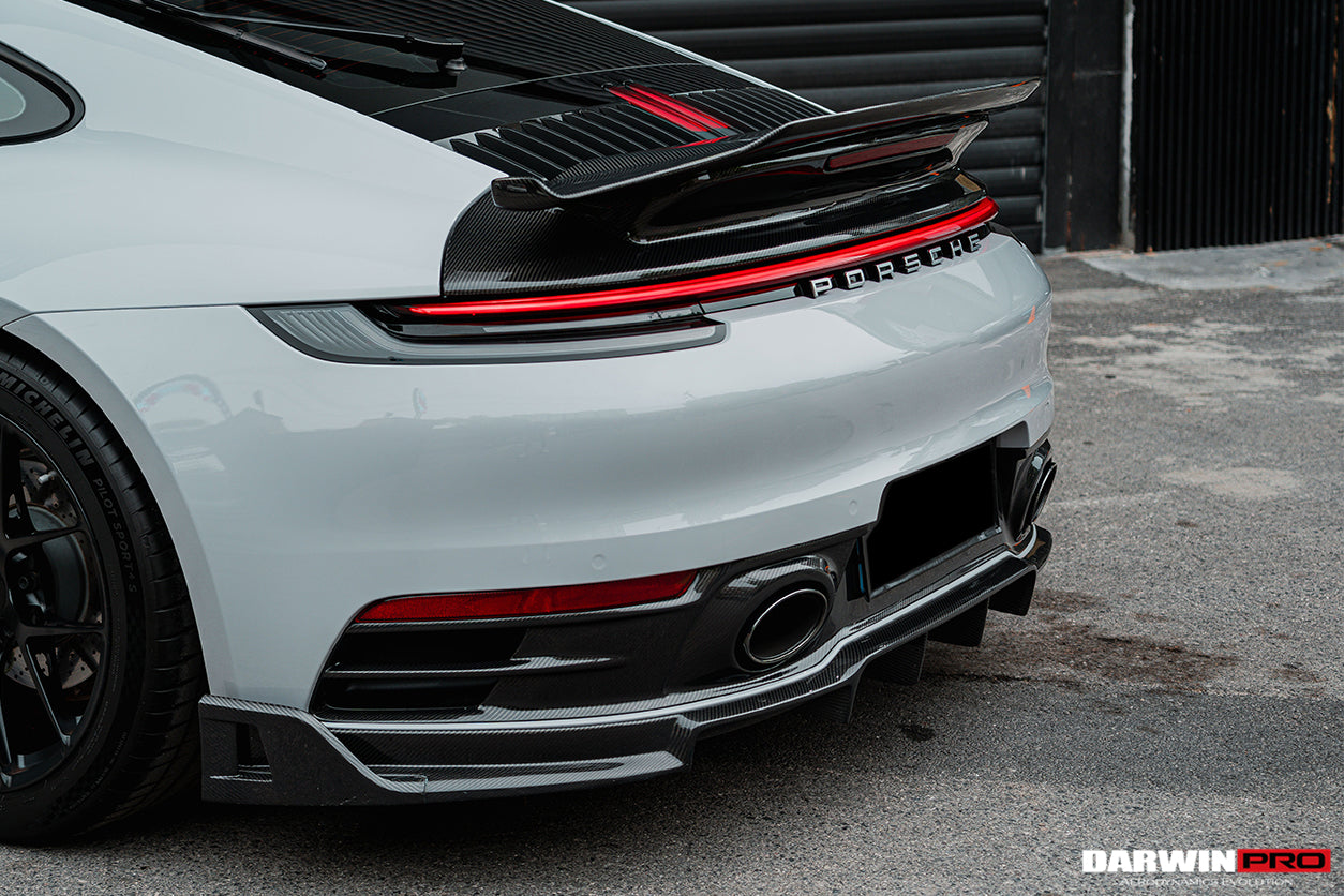 2019-2023 Porsche 911 992 Carrera S/4/4S BKSSII Style Trunk Wing - DarwinPRO Aerodynamics