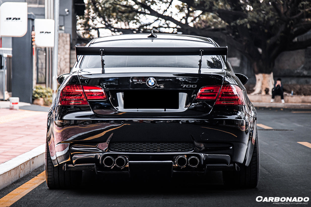 2008-2012 BMW M3 E92/E93 / 3 Series / 1 Series / 1M E82 E88 E90 E92 RZ Style Trunk Spoiler - Carbonado