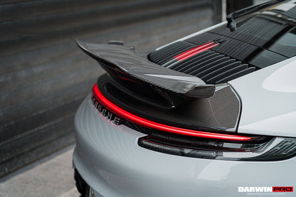 2019-2023 Porsche 911 992 Carrera S/4/4S BKSSII Style Trunk Wing - DarwinPRO Aerodynamics