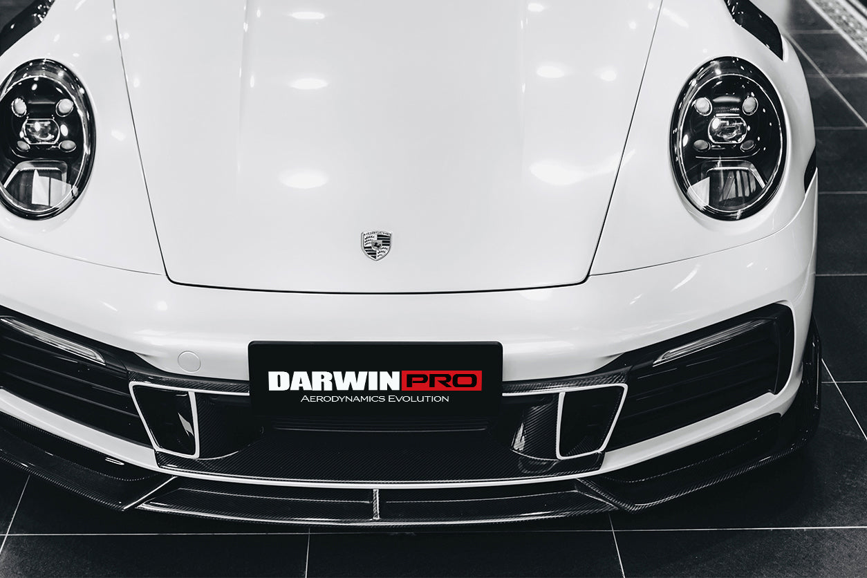 2019-2023 Porsche 911 992 Carrera S/4/4S/Targa/Cabriolet BKSS Style Front Lip - DarwinPRO Aerodynamics