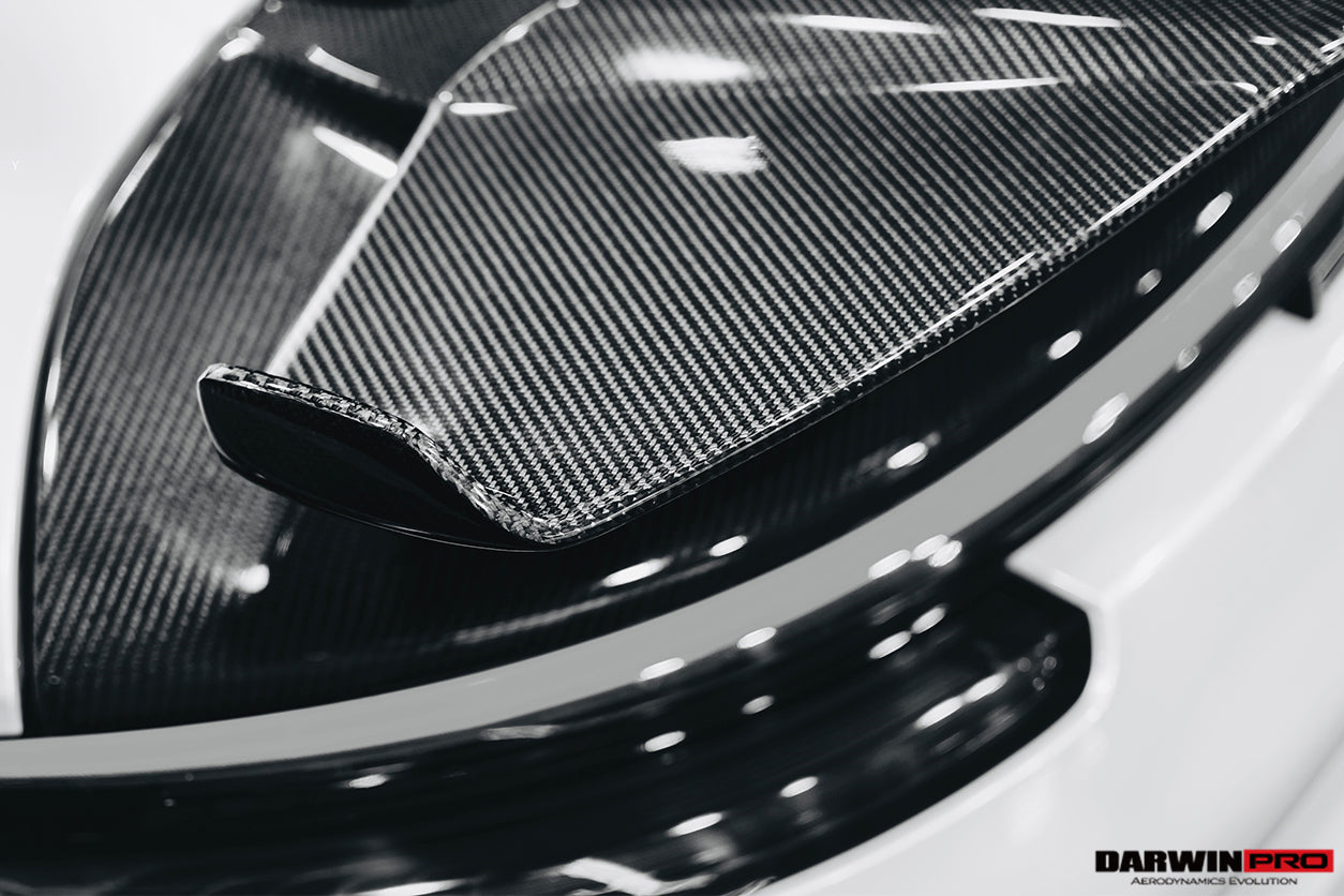 2019-2023 Porsche 911 992 Carrera S/4/4S BKSSII Style Trunk Wing - DarwinPRO Aerodynamics