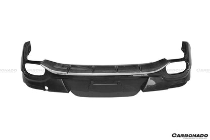 2013-2016 Porsche Panamera 970.2 GMT Style Carbon Fiber Rear Diffuser - Carbonado
