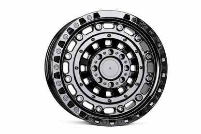 E931 Gloss Black 20x9.0 ET20 6.139 - Square Set (4 Wheels)