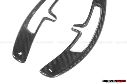 2016-2023 Porsche 911 991.2 718 981 MACAN Autoclave Carbon Fiber Shift Paddles - DarwinPRO Aerodynamics