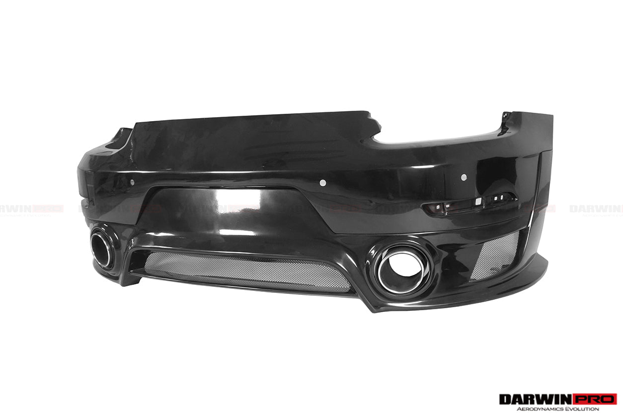 2016-2019 Porsche 911 991.2 Carrera /S GT2RS Style Partial Carbon Fiber Rear Bumper - DarwinPRO Aerodynamics