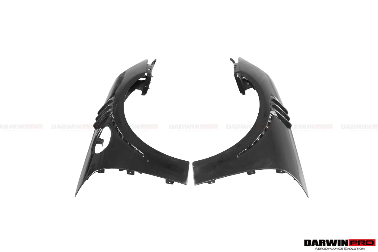 2016-2019 Porsche 911 991.2 Carrera /Targa 4/4S GT2RS Style Partial Carbon Fiber Fender - DarwinPRO Aerodynamics