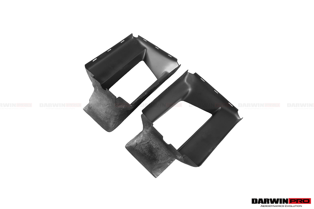 2016-2019 Porsche 911 991.2 Carrera /Targa 4/4S GT2RS Style Partial Carbon Fiber Front Bumper - DarwinPRO Aerodynamics