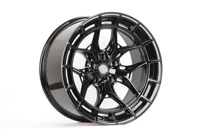 E933 Gloss Black 20x10.0 ET-10 5.127 - Square Set (4 Wheels)