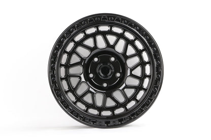 E934 Gloss Black 18x9.0 ET0 6.139 - Square Set (4 Wheels)
