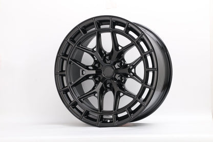 E938 Gloss Black 20x9.5 ET10 6.139 – (Square Set of 4)