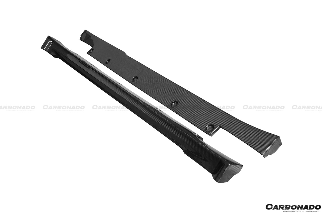 2012-2015 Tesla S Pre-facelift RZS Style Carbon Fiber Full Kit - Carbonado